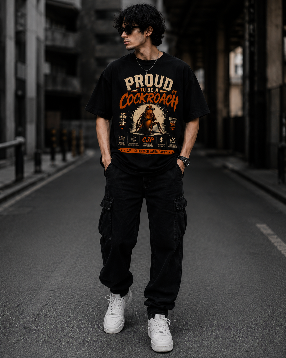 Proud To Be A Cockroach Classic Crew T-Shirt